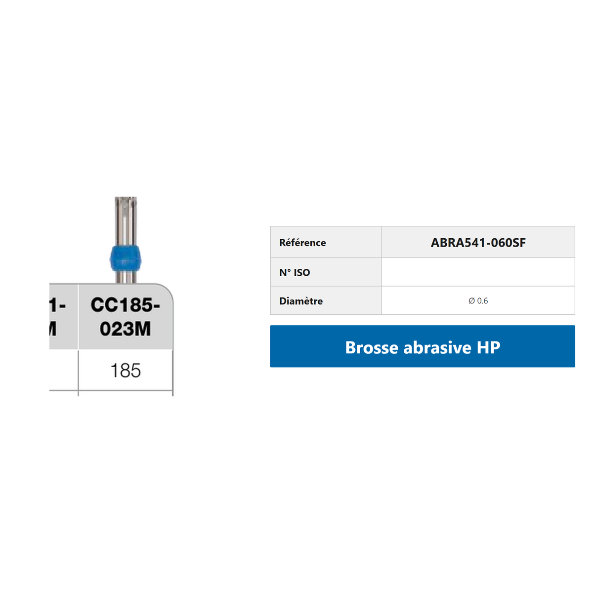 Brosse abrasive HP — Pack de 12